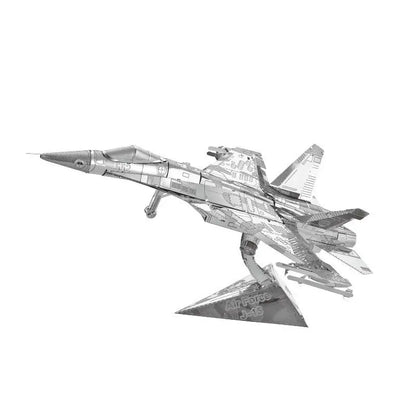 Engineered 3D Metal Aircraft Model Kit