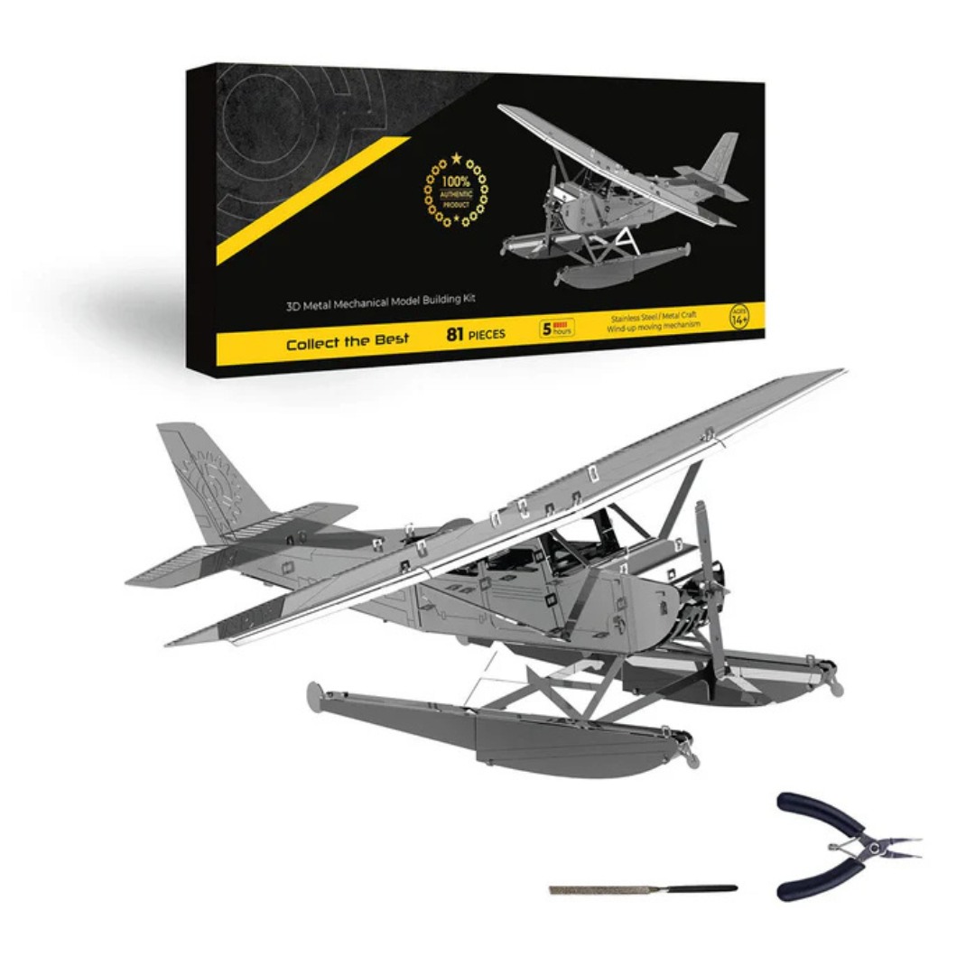 Engineered 3D Metal Aircraft Model Kit