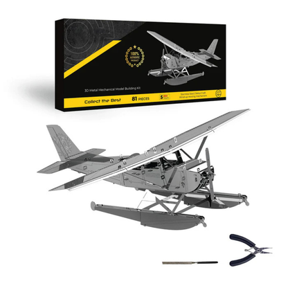 Engineered 3D Metal Aircraft Model Kit