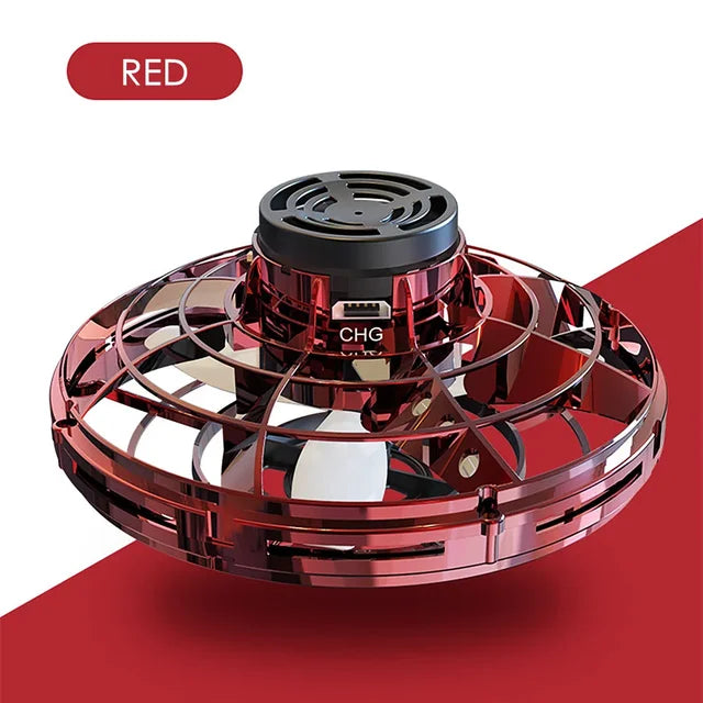 Dron volador mágico OVNI giratorio